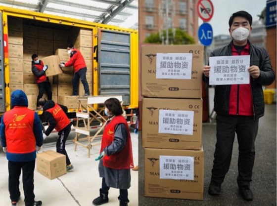 益百分同心戰(zhàn)“疫”顯擔(dān)當(dāng)，第三批物資馳援湖北